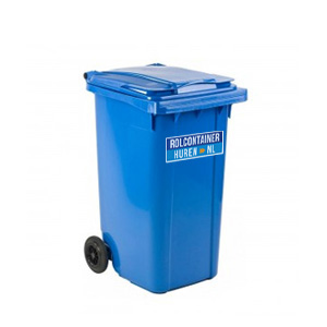 240 liter huisvuilcontainer | Huisvuil ophalen | Rolcontainerhuren